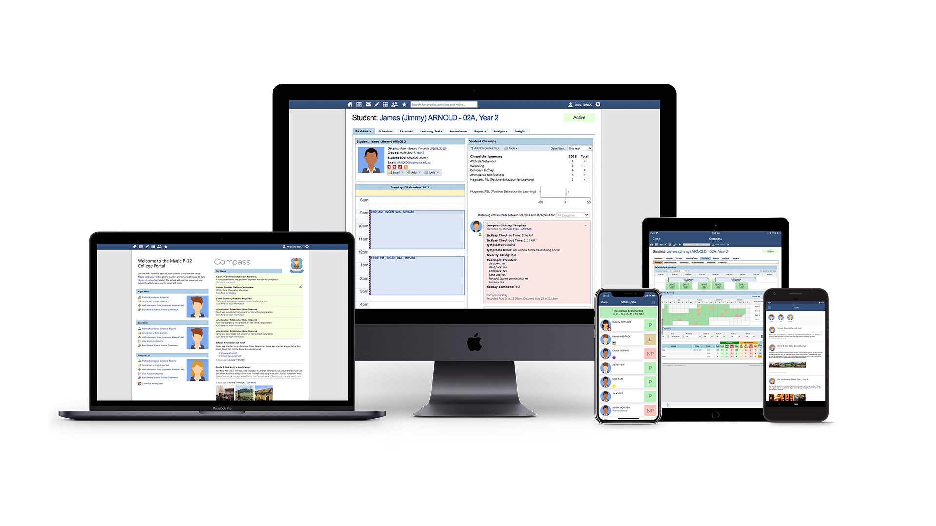 Compass Education Allinone school management system